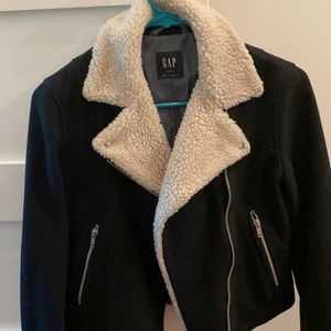 Gap furry jacket